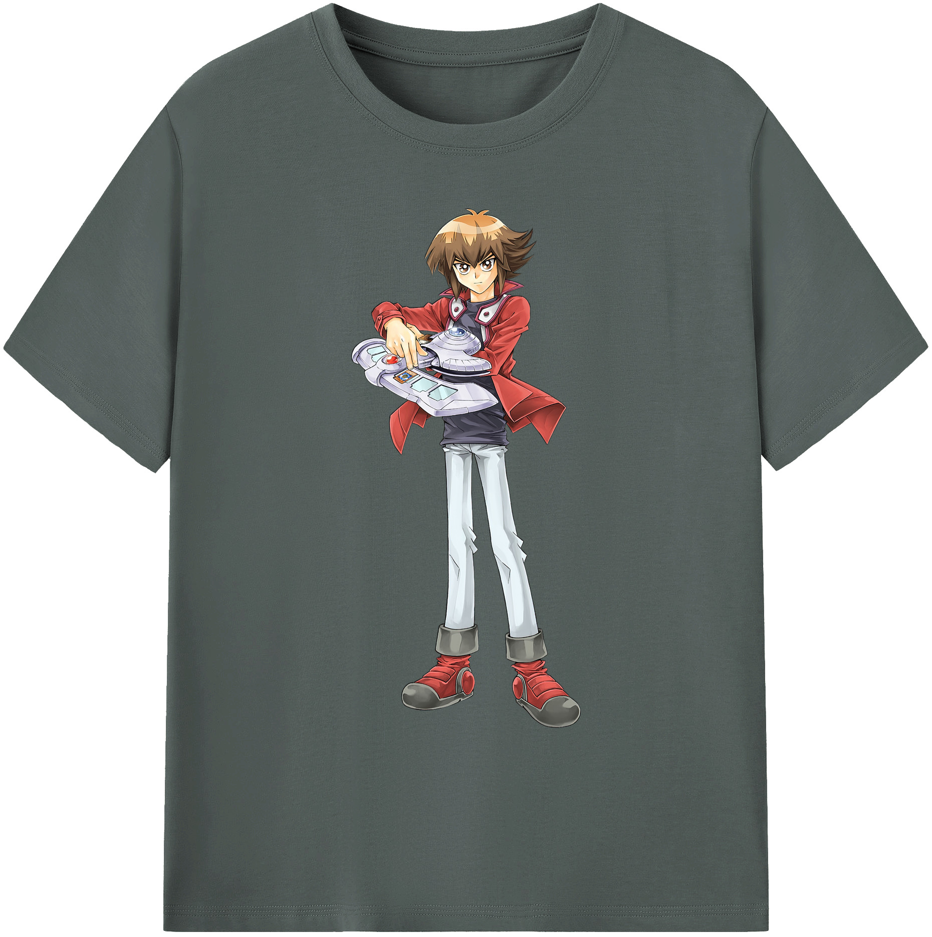 （画像用） 遊☆戯☆王 Yu-Gi-Oh! 綿100％ メンズ半袖Tシャツ｜肌触りやわらか＆通気性